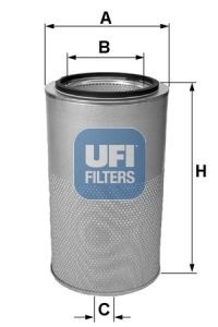 UFI 27.217.00 Air filter 111340