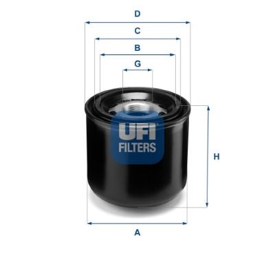 UFI 27.393.00 Lufttrocknerpatrone, Druckluftanlage für DAF XF 95 LKW in Original Qualität