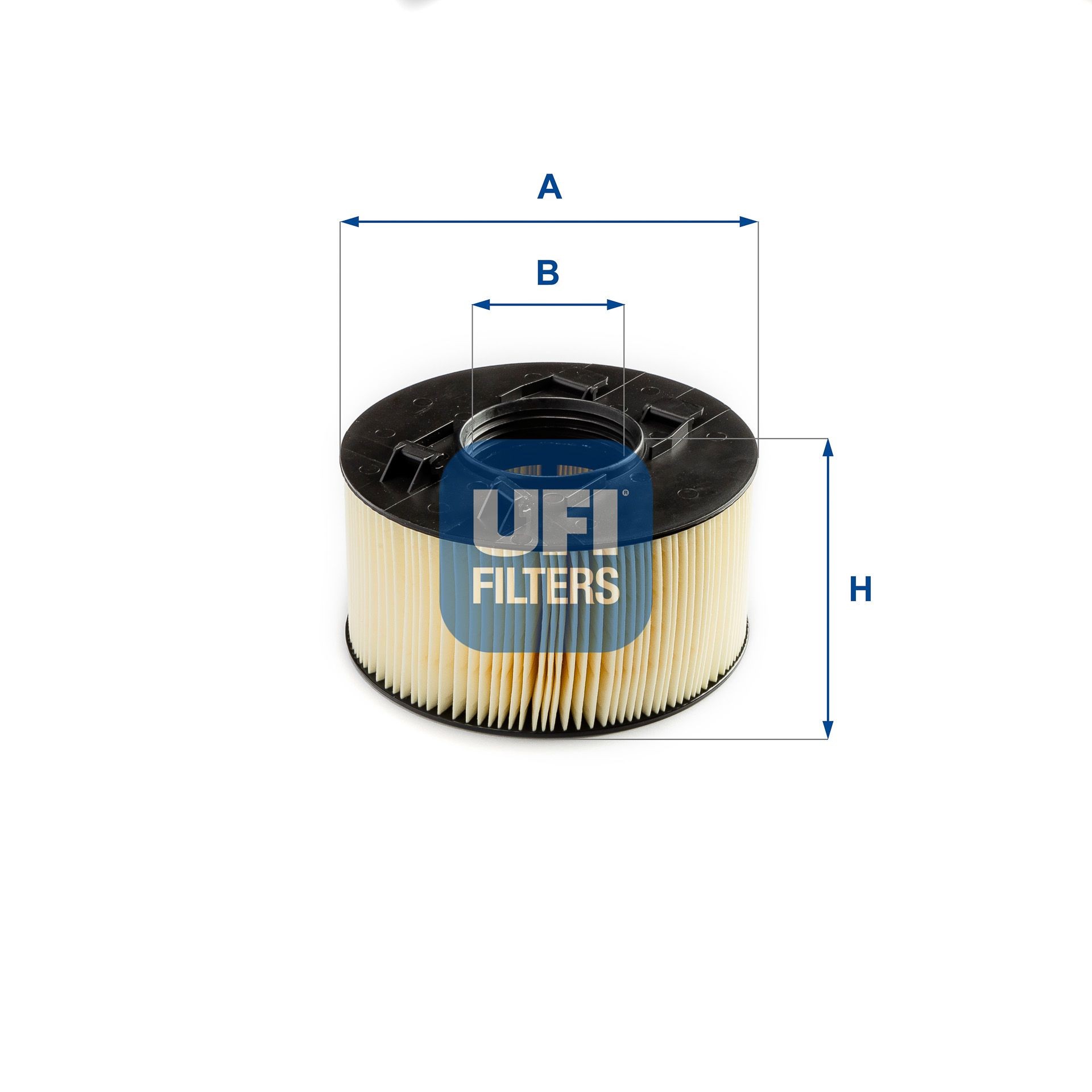 UFI 95mm, 171mm, Filter Insert Height: 95mm Engine air filter 27.394.00 buy