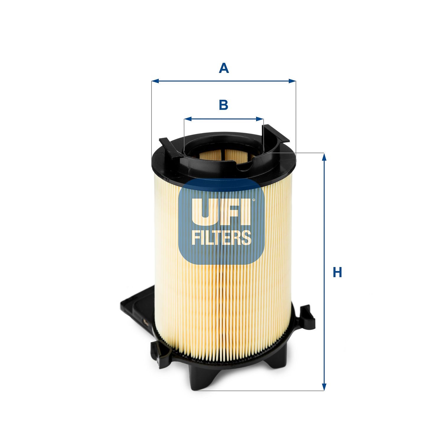 UFI 27.401.00 Engine filter 220,6mm, 136mm, Filter Insert