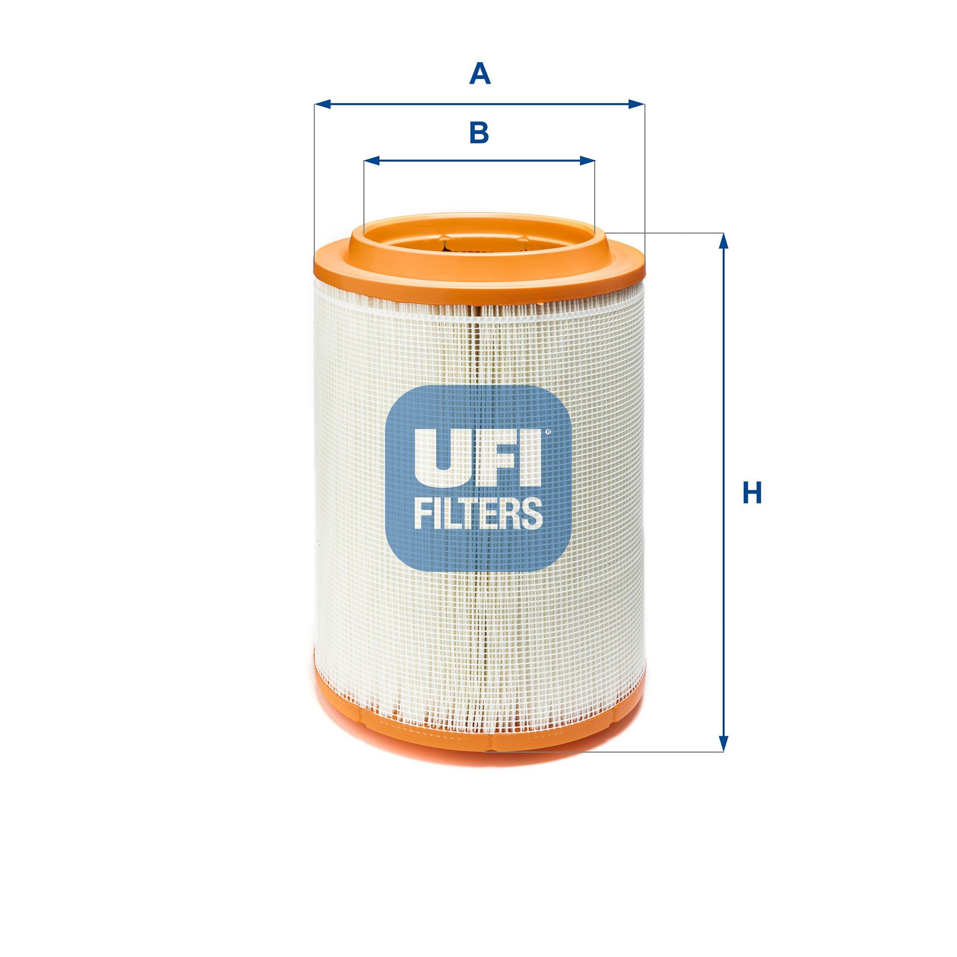UFI 461mm, 312,5mm, Filter Insert Height: 461mm Engine air filter 27.600.00 buy