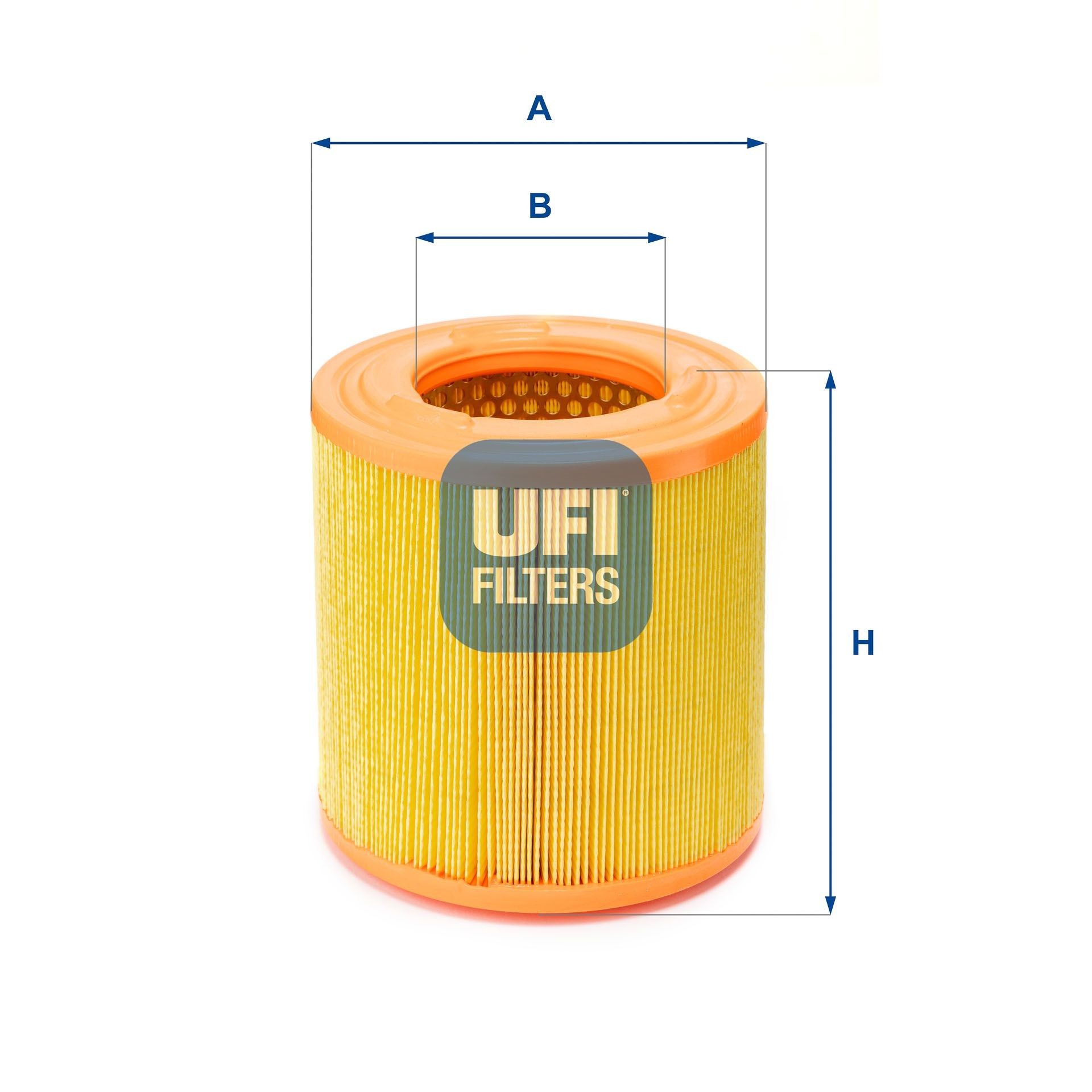 UFI 183mm, 175mm, Filter Insert Height: 183mm Engine air filter 27.676.00 buy