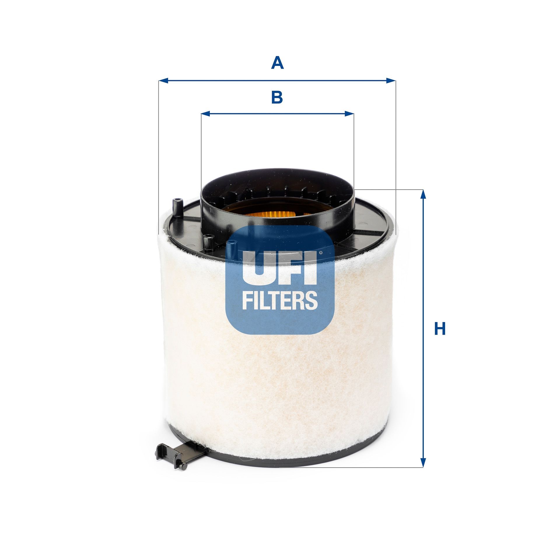 UFI 167mm, 159mm, Filter Insert Height: 167mm Engine air filter 27.693.00 buy