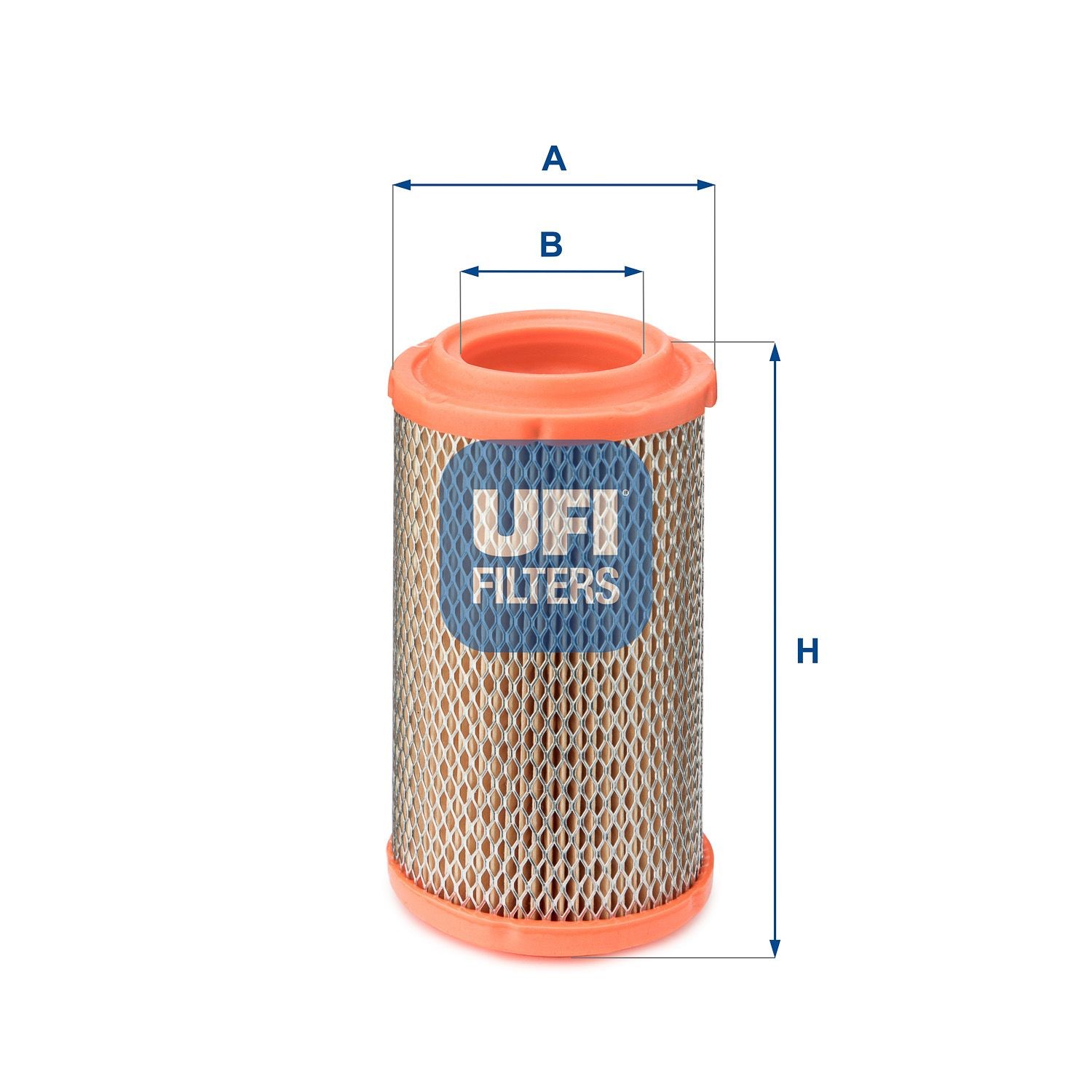 UFI 27.756.00 Air filter 142mm, 76mm, Filter Insert