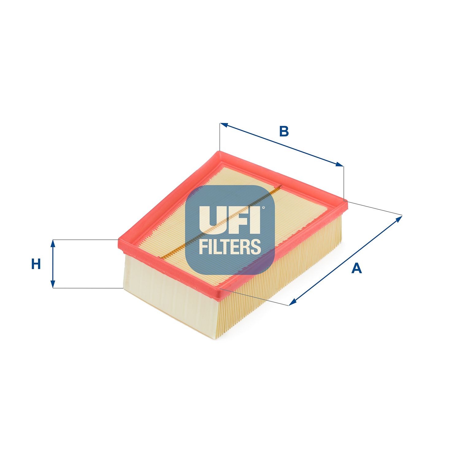 UFI 170mm, 154,5, 101,5mm, Filter Insert Height: 170mm Engine air filter 27.846.00 buy