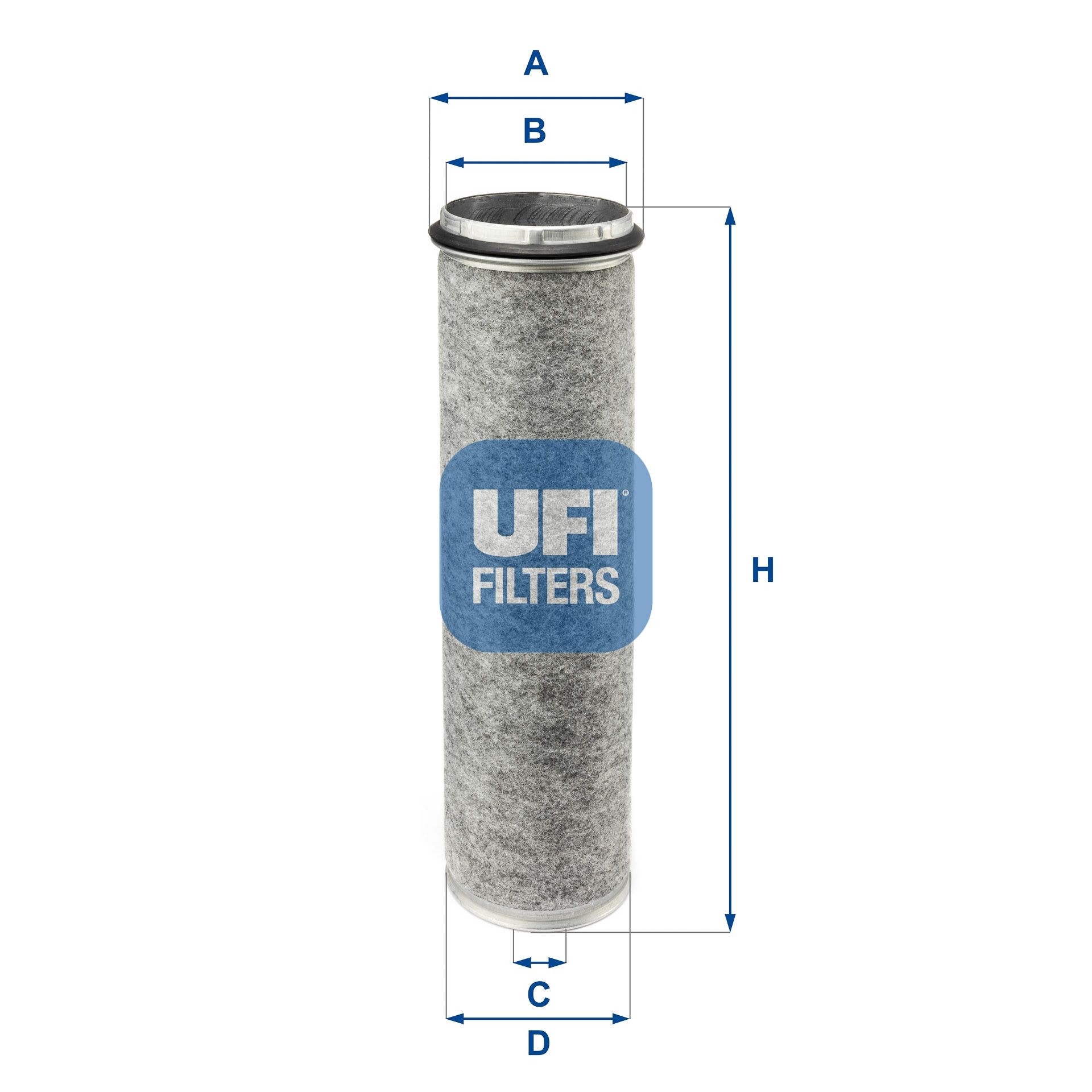UFI 27.979.00 Luftfilter für MERCEDES-BENZ UNIMOG LKW in Original Qualität