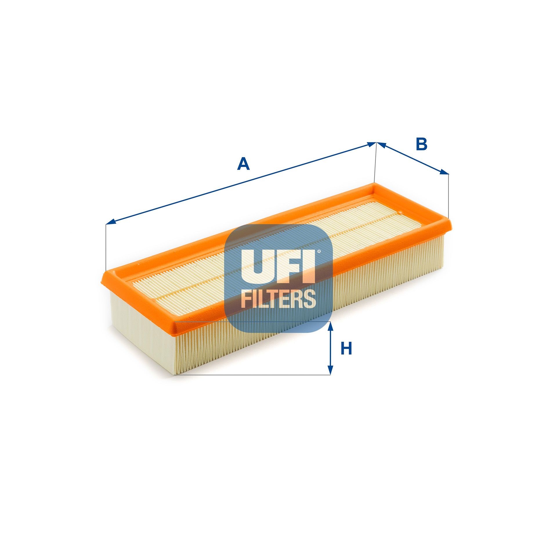 UFI 30.021.00 Air filter 50mm, 102mm, 300mm, Filter Insert