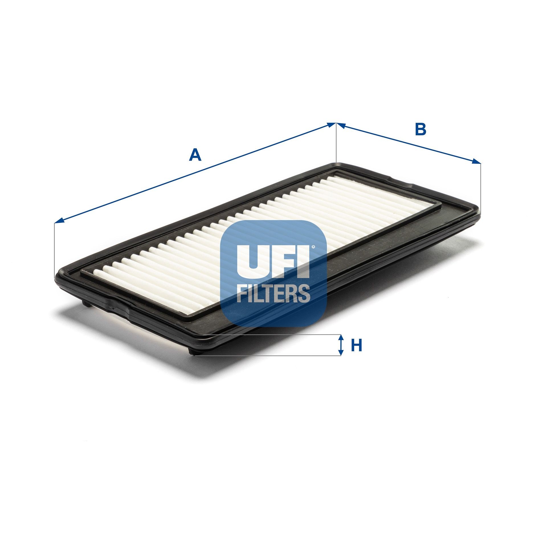 UFI 27,5mm, 137mm, 269mm, Filter Insert Length: 269mm, Width: 137mm, Height: 27,5mm Engine air filter 30.126.00 buy
