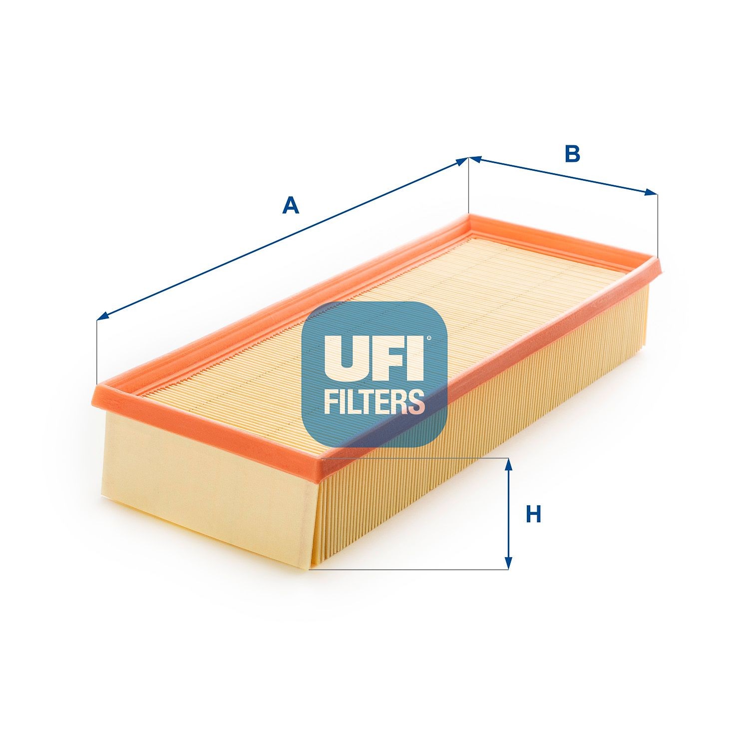UFI 30.161.00 Air filter 58mm, 134,5mm, 370mm, Filter Insert