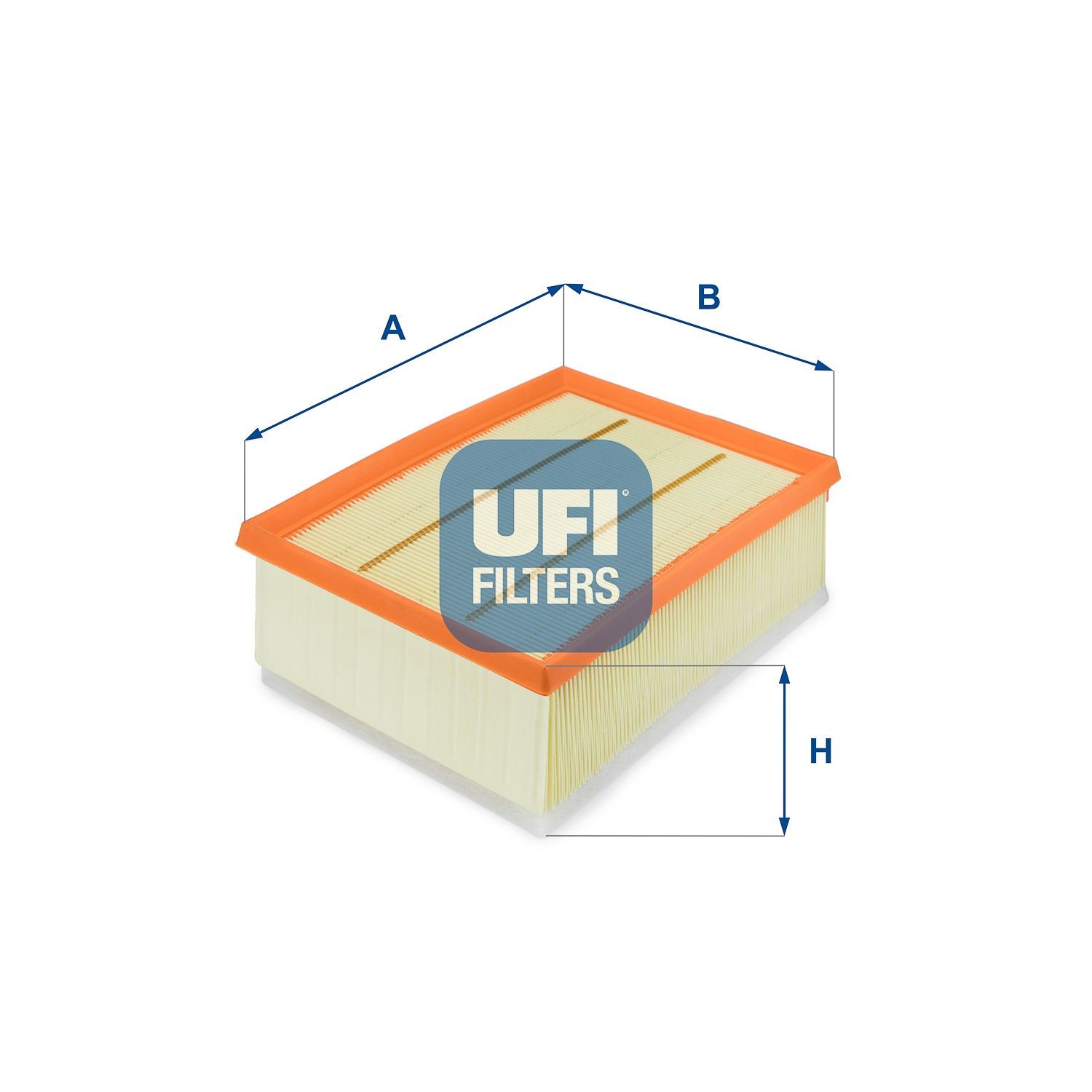 UFI 30.180.00 Air filter 79,5mm, 167mm, 244mm, Filter Insert
