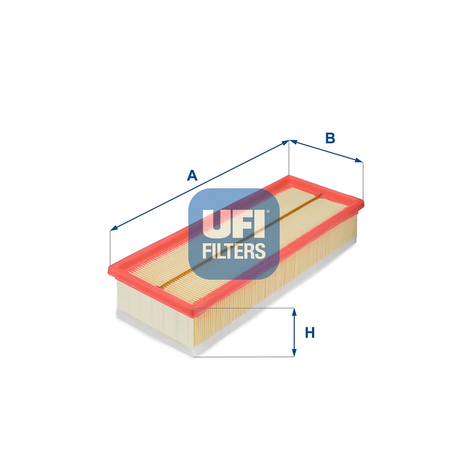 30.210.00 UFI Air filters AUDI 59mm, 113mm, 316mm, Filter Insert