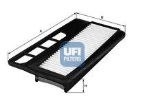 30.211.00 UFI Air filters SUZUKI 52,5mm, 160mm, 307mm, Filter Insert