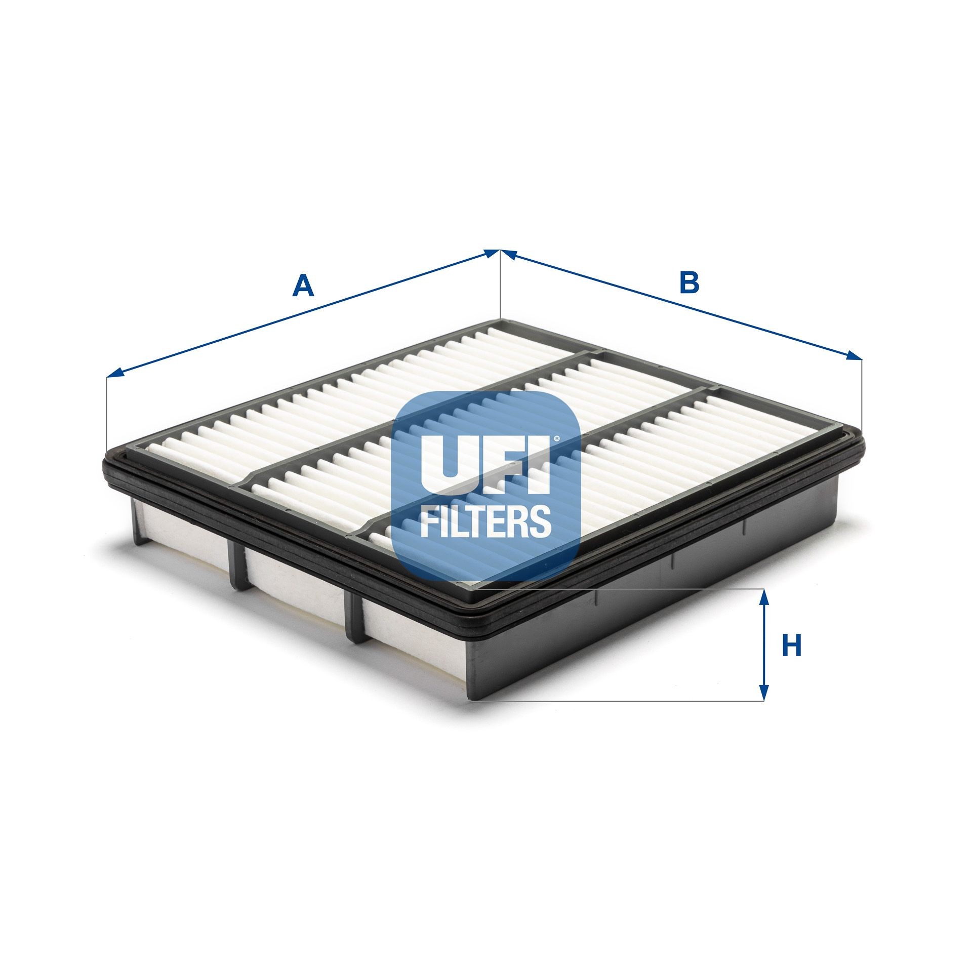 UFI 30.221.00 Air filter 49mm, 225mm, 250mm, Filter Insert