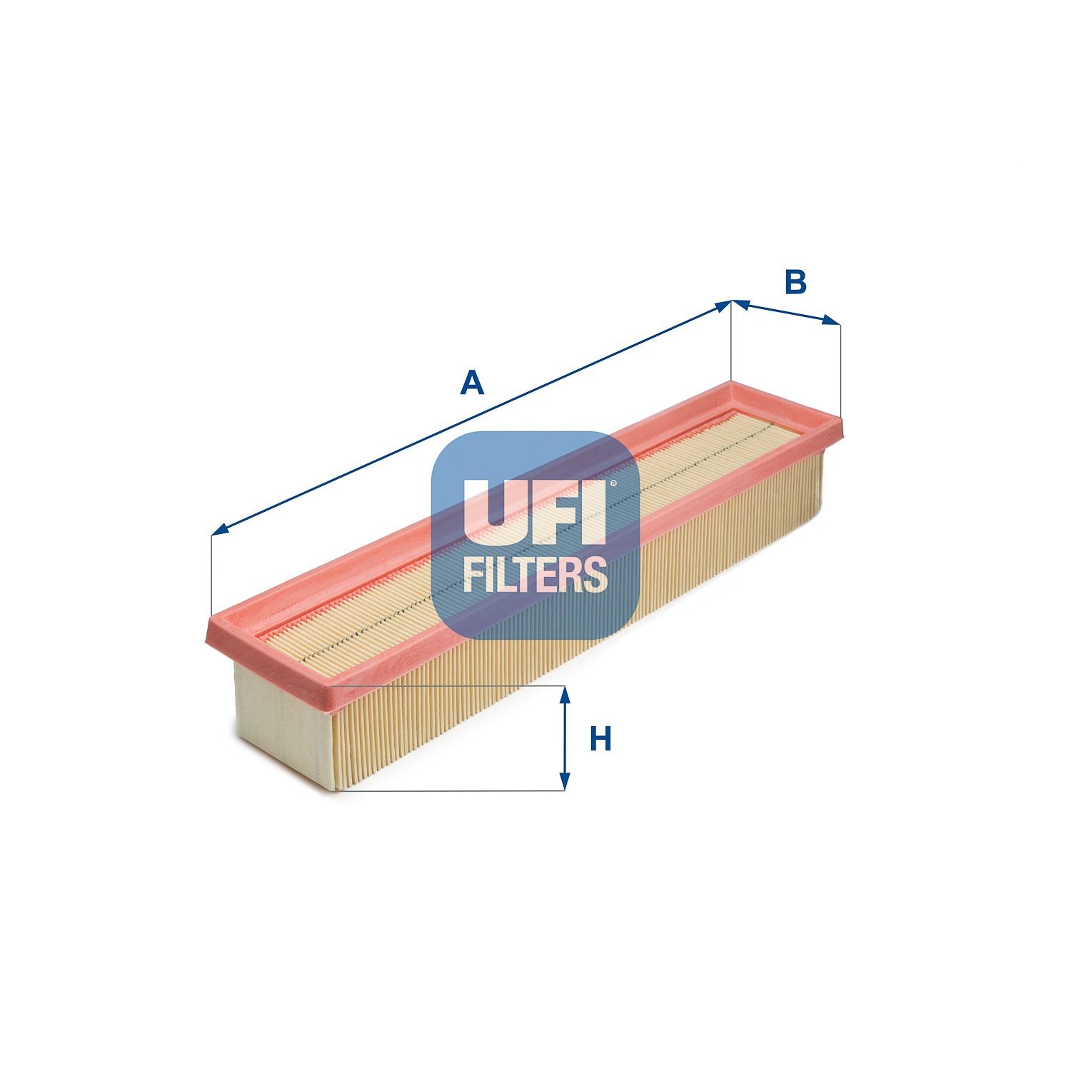 UFI 59mm, 82mm, 362mm, Filter Insert Length: 362mm, Width: 82mm, Height: 59mm Engine air filter 30.302.00 buy
