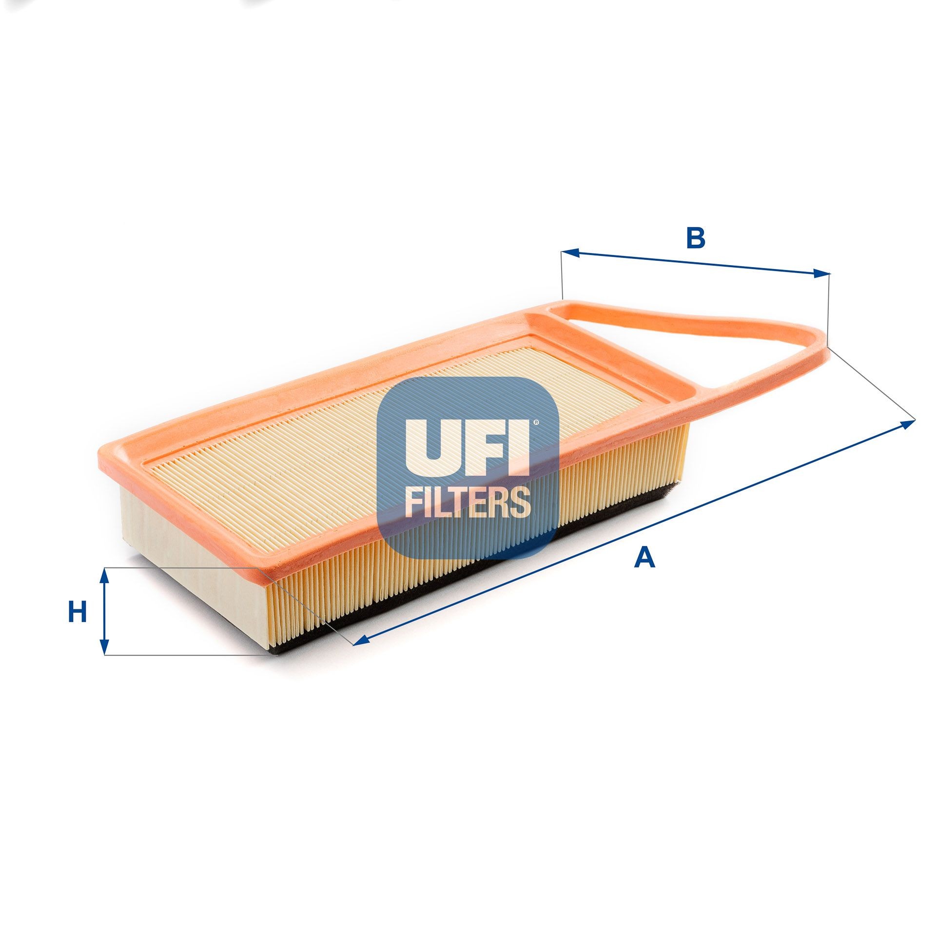 UFI 58mm, 140mm, 384,5mm, Filter Insert Length: 384,5mm, Width: 140mm, Height: 58mm Engine air filter 30.311.00 buy