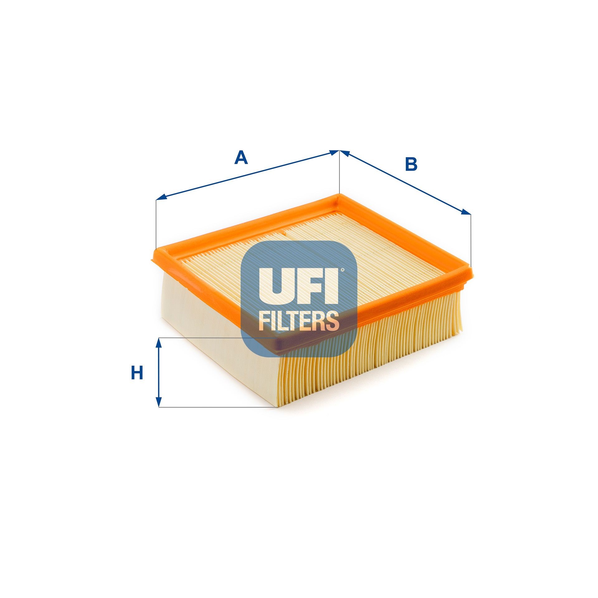 UFI 59mm, 171mm, 186mm, Filter Insert Length: 186mm, Width: 171mm, Height: 59mm Engine air filter 30.393.00 buy