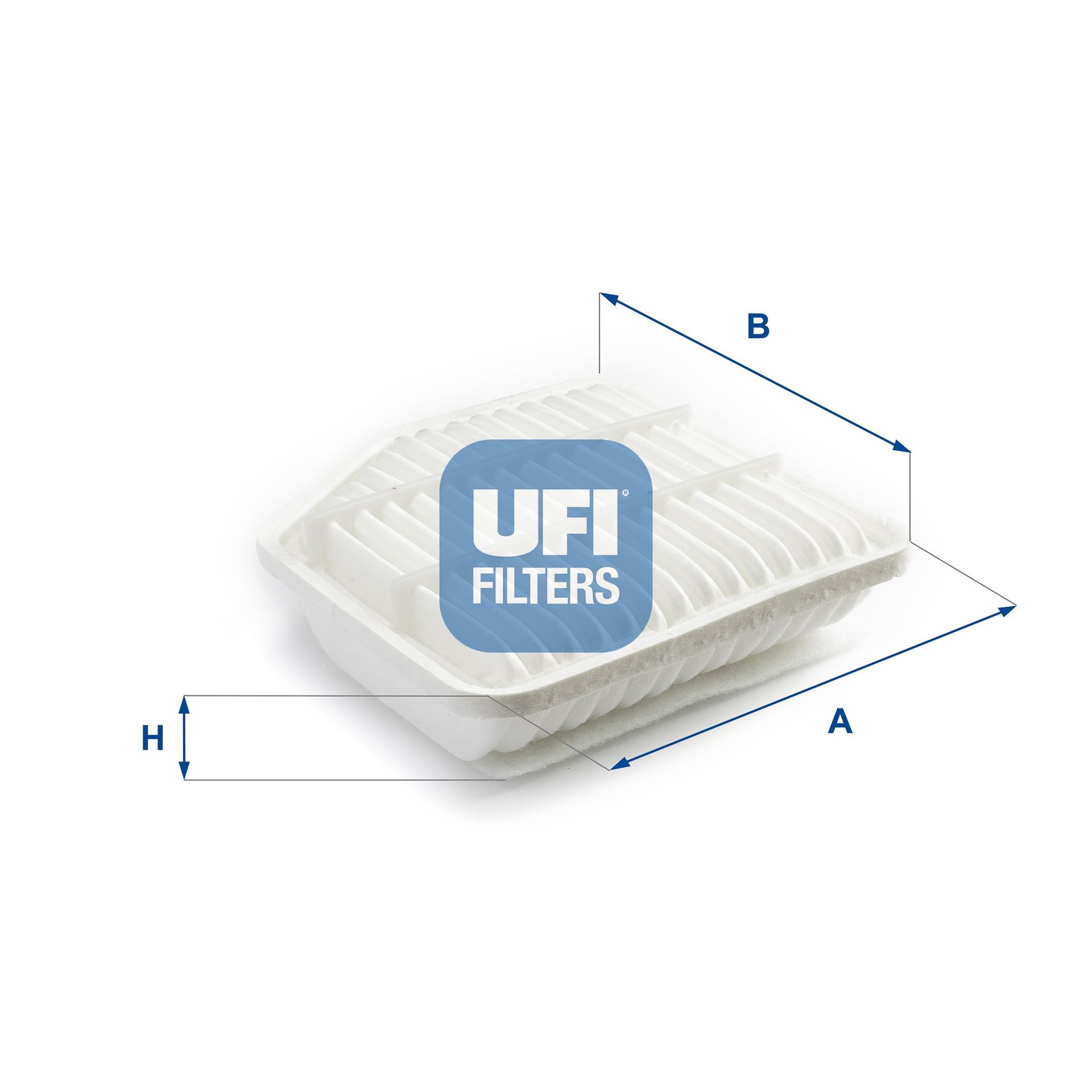 UFI 83mm, 237mm, 243mm, Filter Insert Length: 243mm, Width: 237mm, Height: 83mm Engine air filter 30.453.00 buy