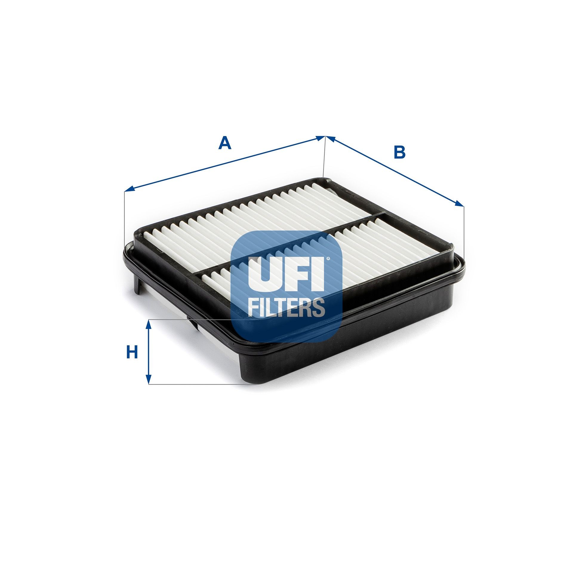 30.460.00 UFI Air filters SUZUKI 55mm, 201mm, 230mm, Filter Insert