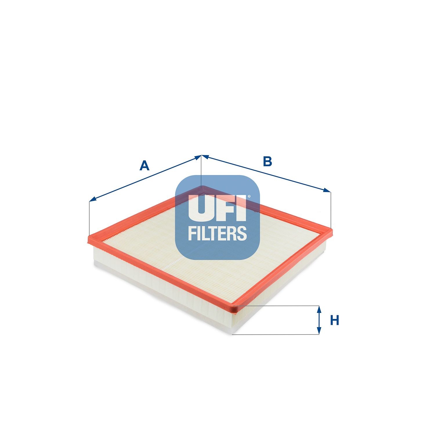UFI 30.465.00 Air filter 57mm, 280mm, 296mm, Filter Insert
