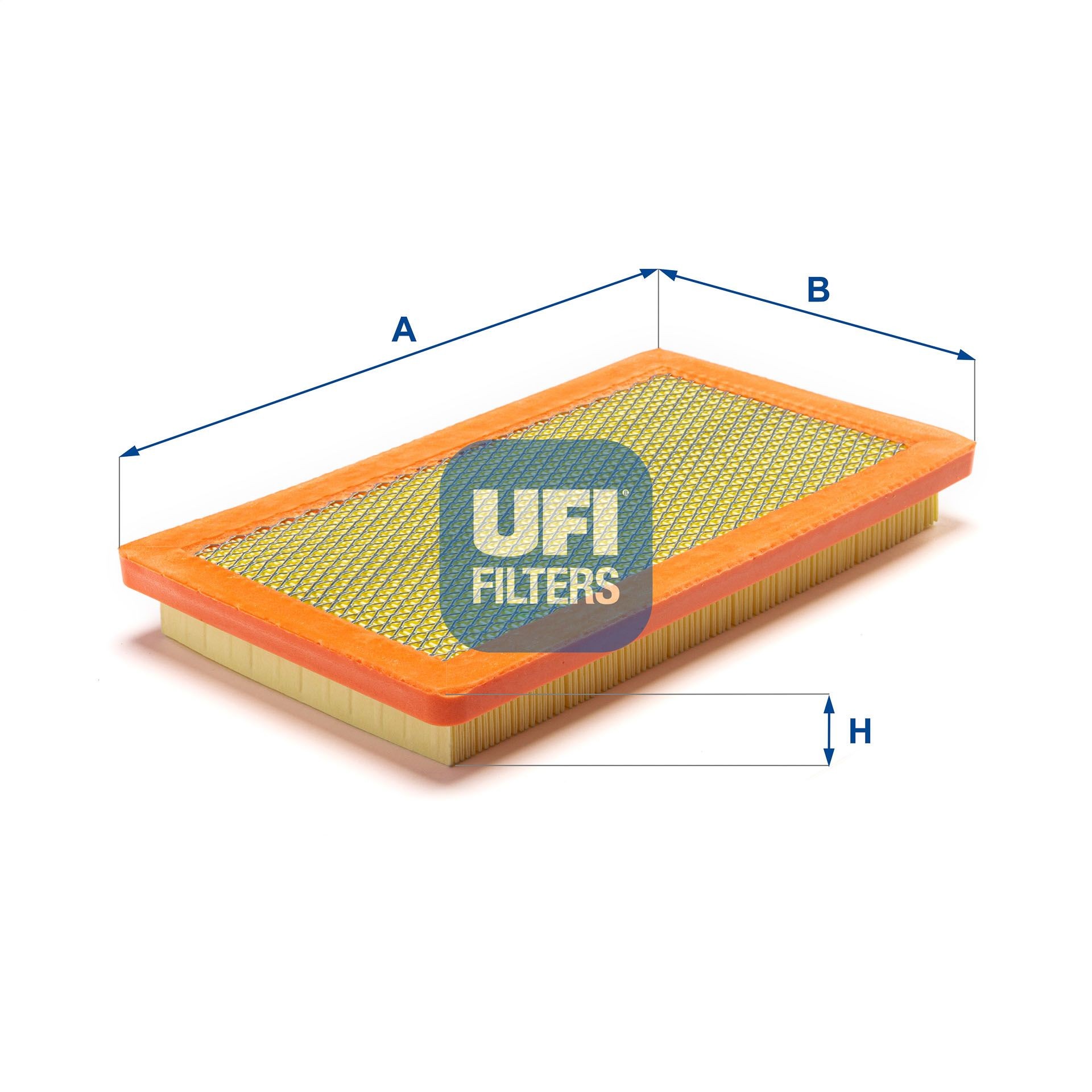 UFI 30.942.00 Air filter 34mm, 171mm, 302mm, Filter Insert