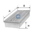 Great value for money - UFI Air filter 30.970.00