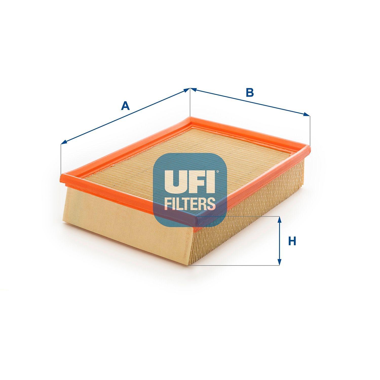 UFI 30.994.00 Air filter 57mm, 185mm, 276mm, Filter Insert