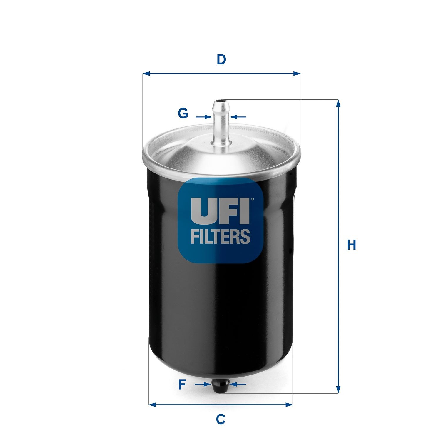 UFI 31.500.00 Fuel filter 1H0 201 511 A