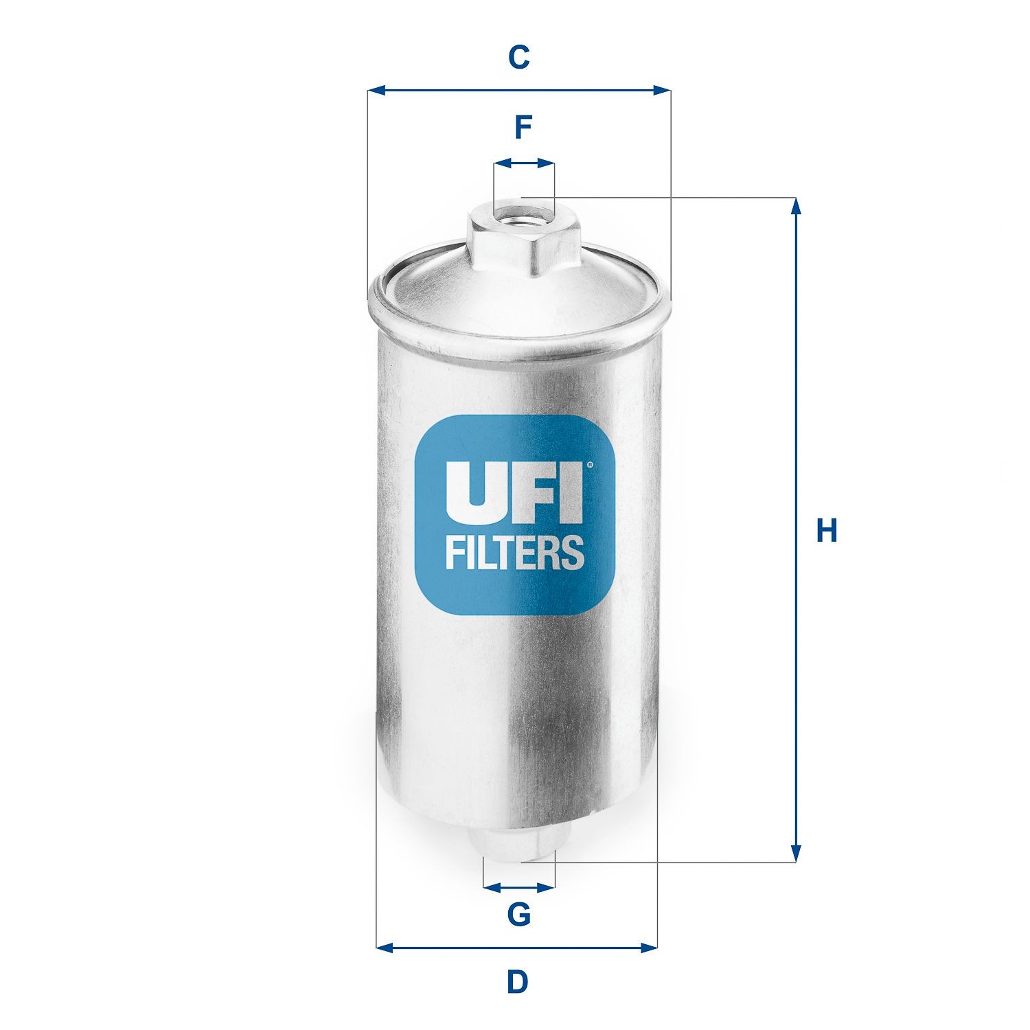Great value for money - UFI Fuel filter 31.504.00