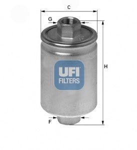 Original 31.564.00 UFI Fuel filters LAND ROVER
