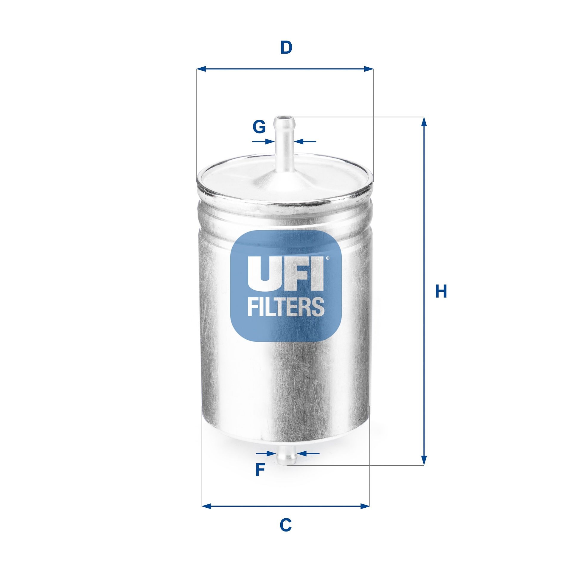 UFI Filter Insert, 8mm, 8mm Height: 155mm Inline fuel filter 31.583.00 buy