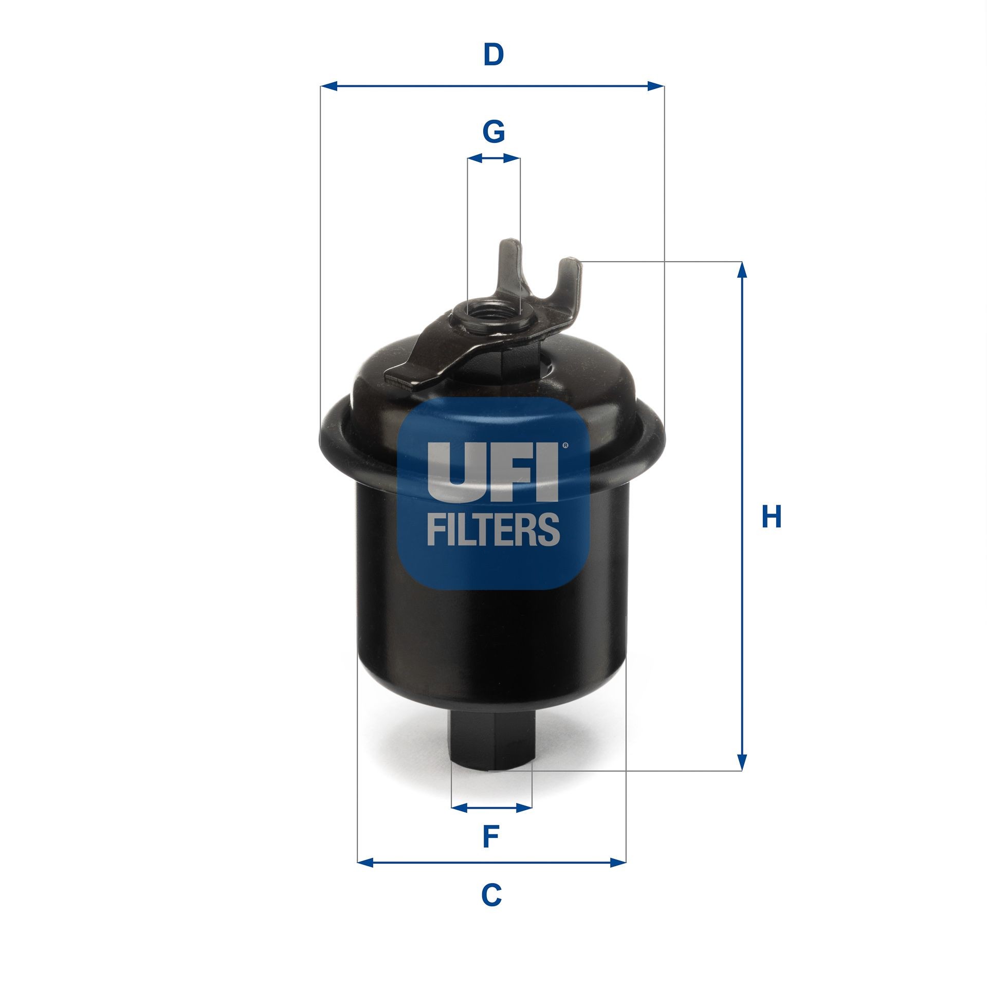 31.621.00 UFI Fuel filters HONDA Filter Insert
