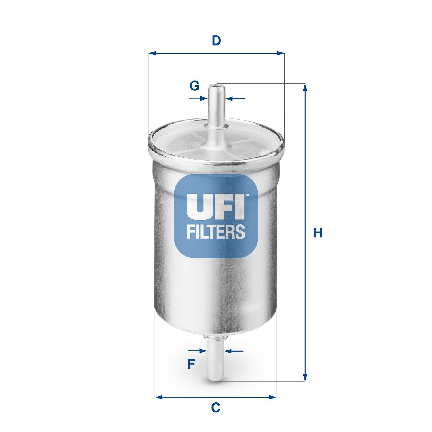 Citroen BERLINGO Fuel filter 7243535 UFI 31.710.00 online buy