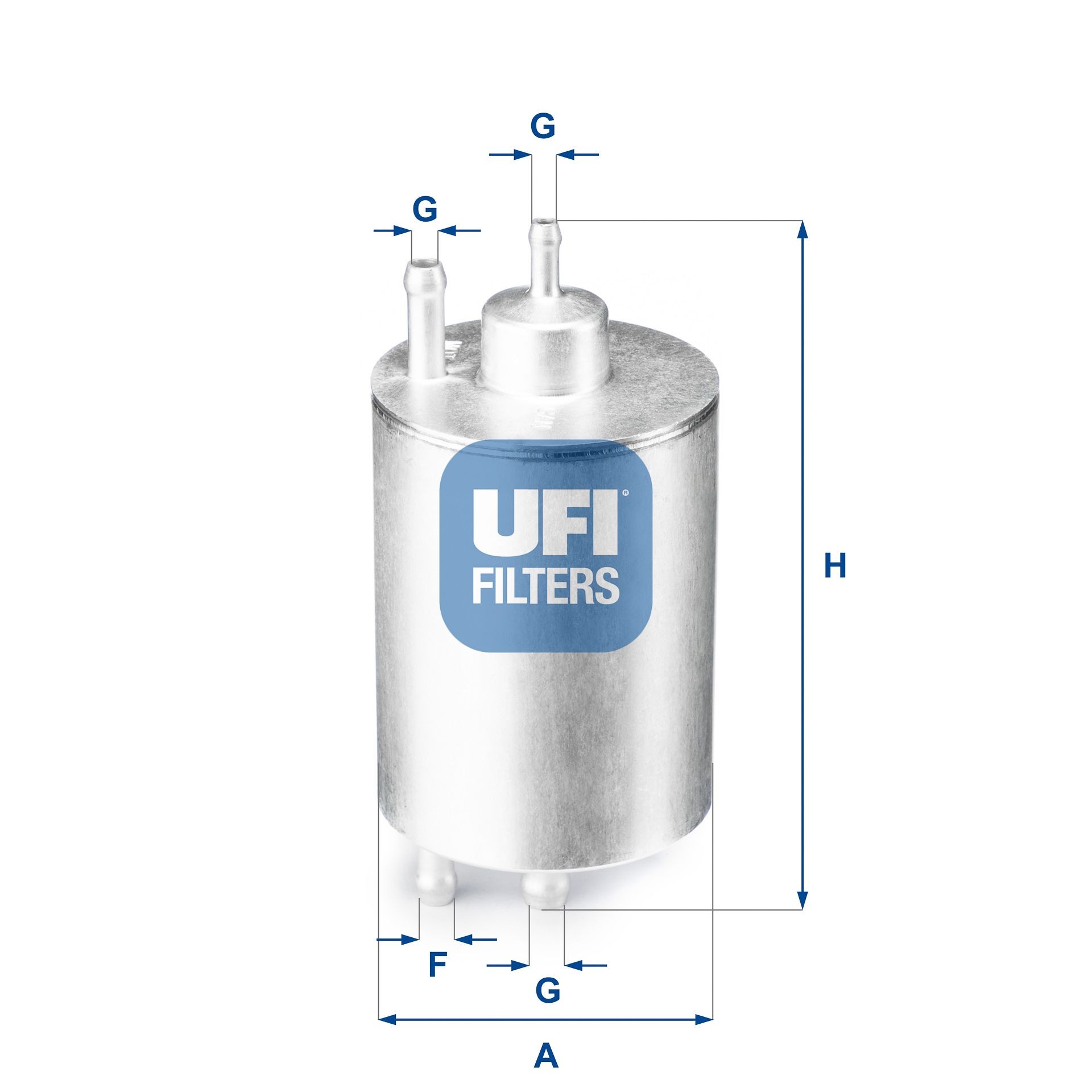 31.841.00 UFI Fuel filters CHRYSLER Filter Insert, 8mm, 6, 8, 10mm