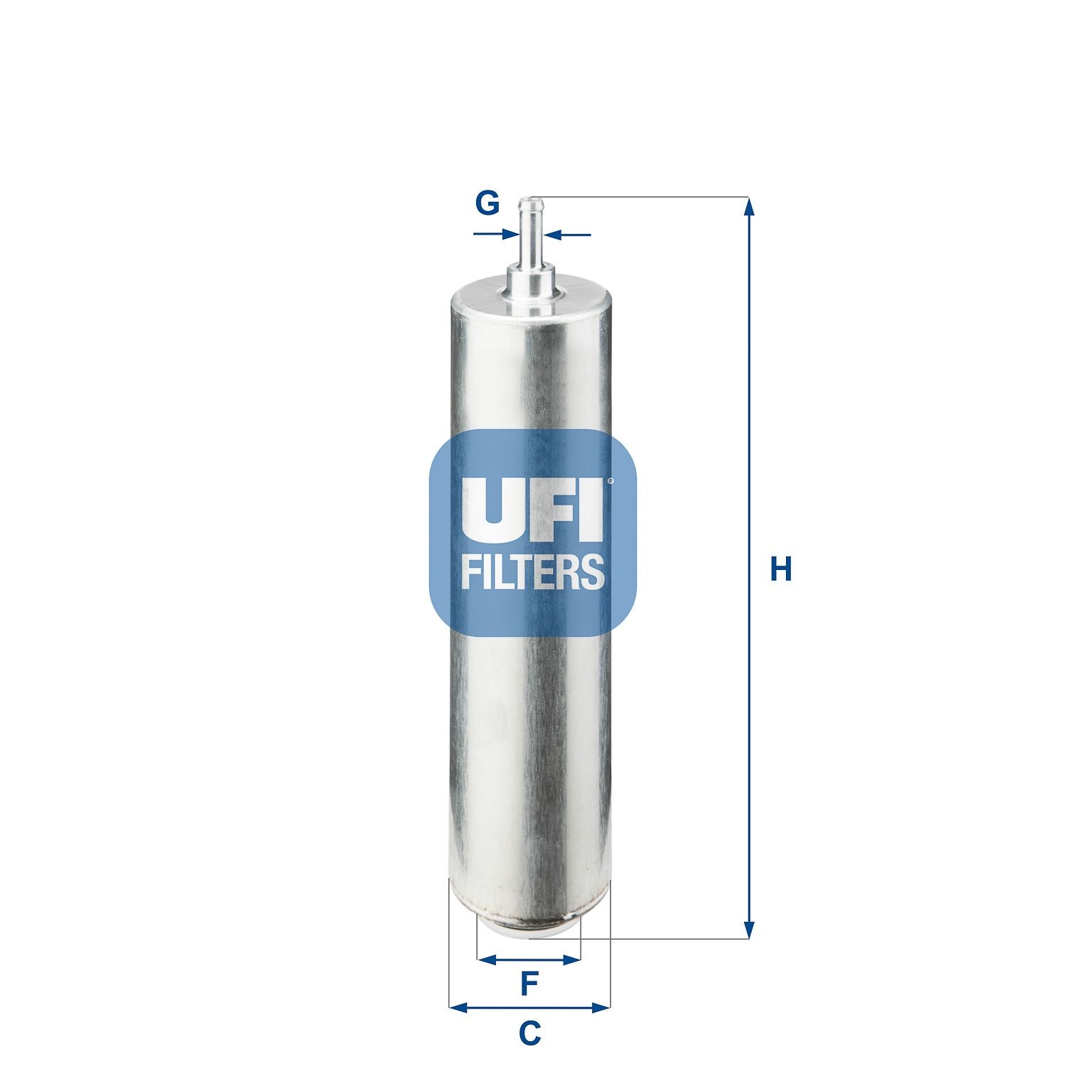 UFI 31.852.00 Fuel filters Filter Insert, 36mm, 8mm