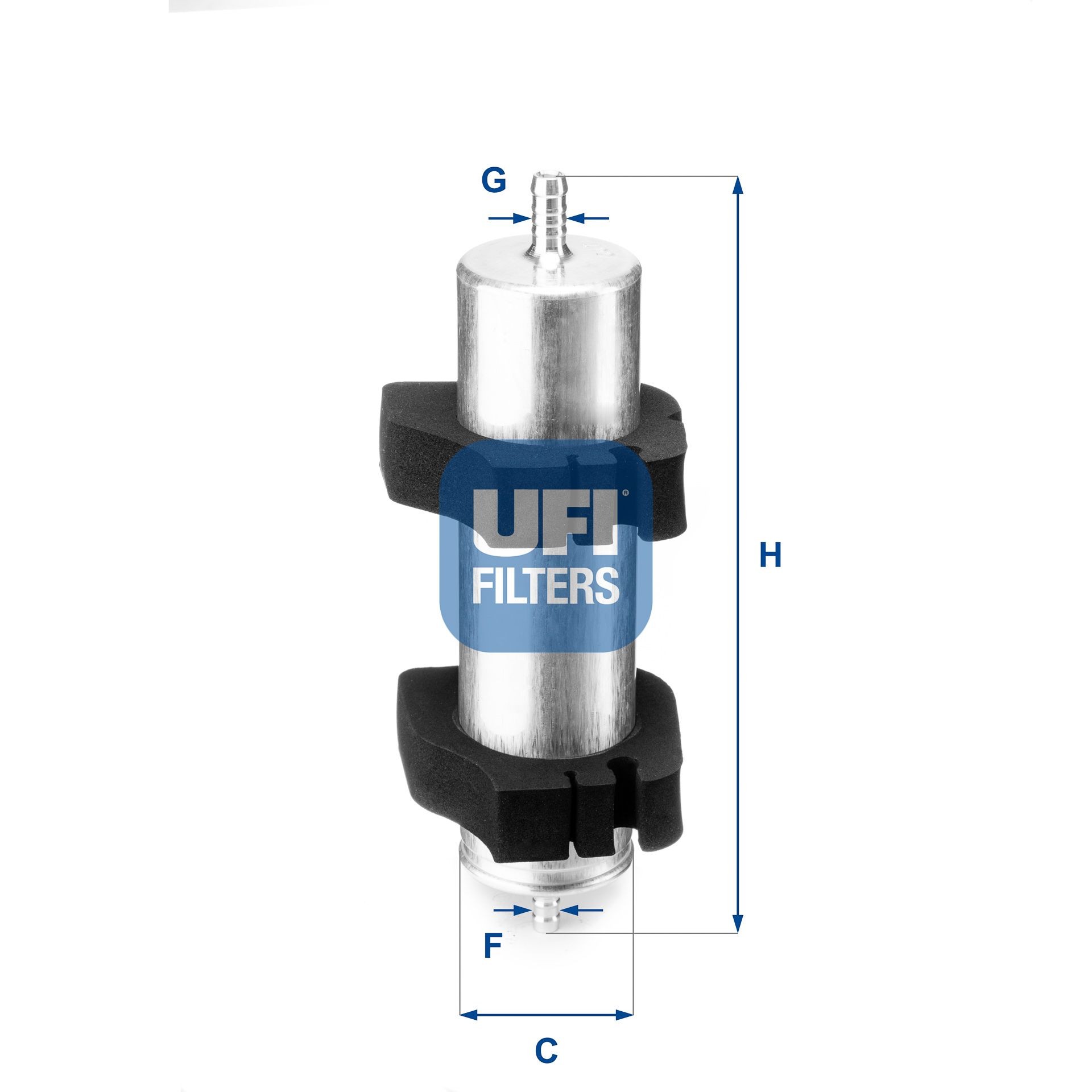 Original UFI Inline fuel filter 31.922.00 for AUDI A5