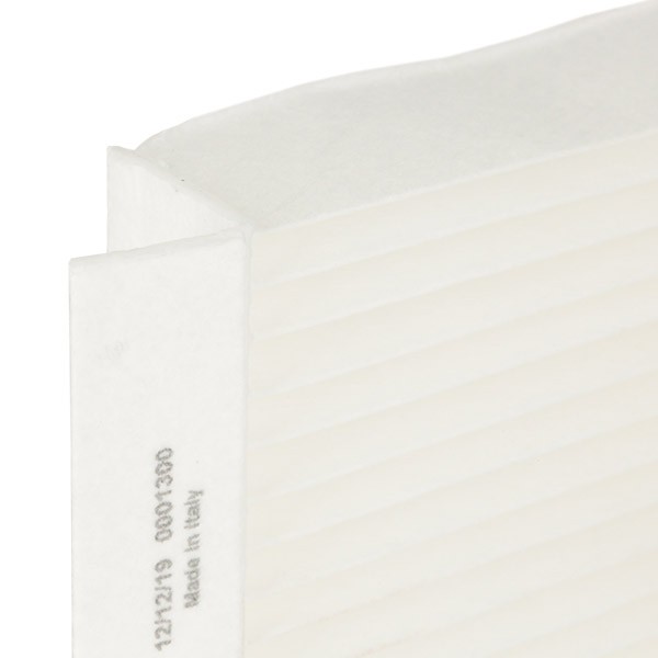 53.043.00 Air con filter 53.043.00 UFI Particulate Filter, 215 mm x 163 mm x 26 mm