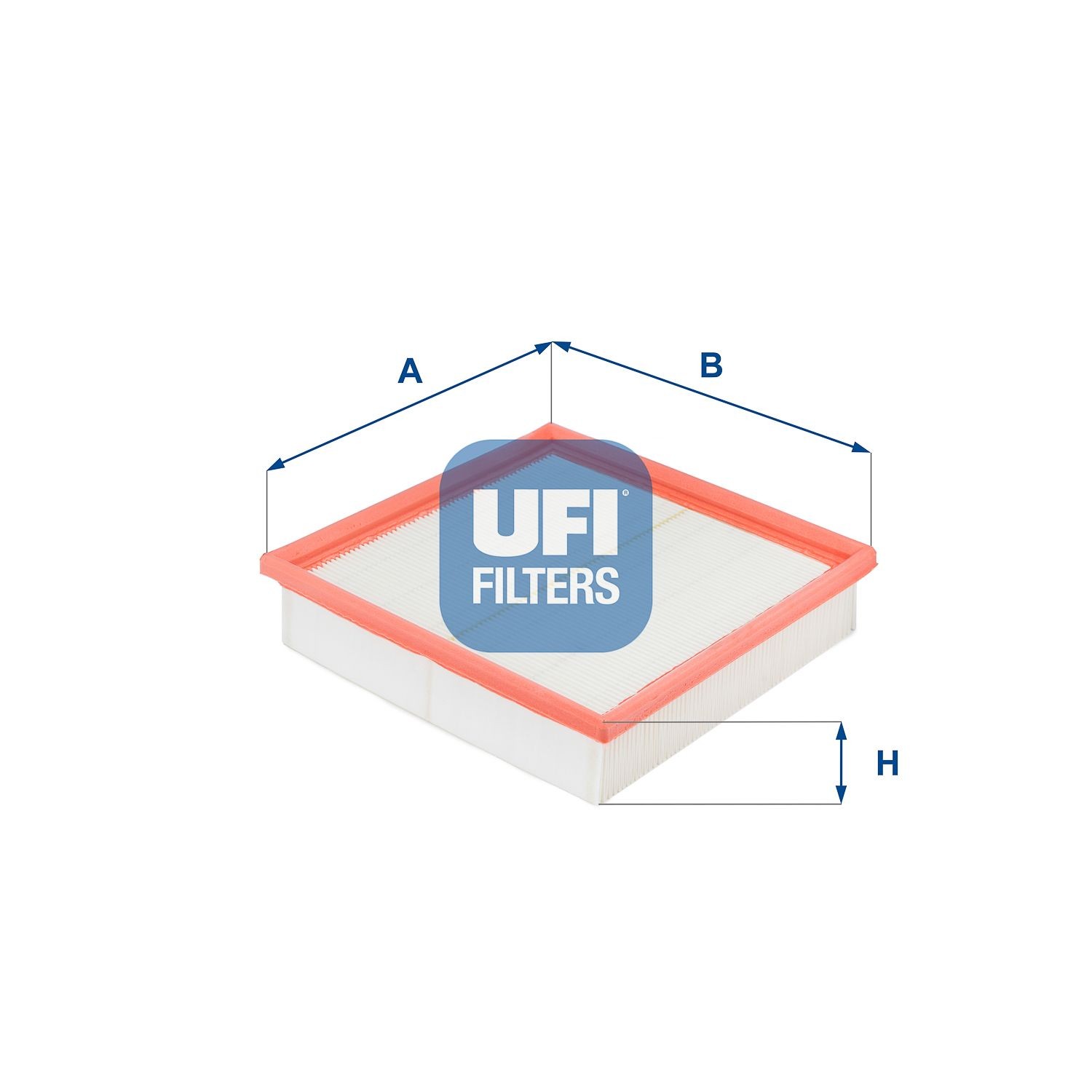 UFI 53.089.00 Pollen filter Particulate Filter, 210 mm x 210 mm x 47 mm