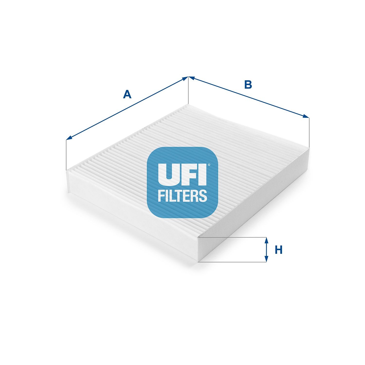 UFI Particulate Filter, 240 mm x 208 mm x 34 mm Width: 208mm, Height: 34mm, Length: 240mm Cabin filter 53.102.00 buy