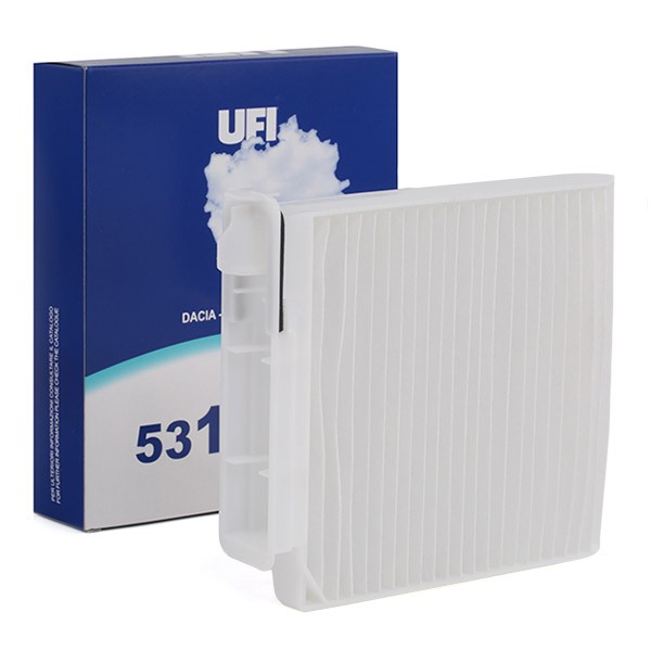 UFI Particulate Filter, 184,5 mm x 180 mm x 43 mm Width: 180mm, Height: 43mm, Length: 184,5mm Cabin filter 53.104.00 buy