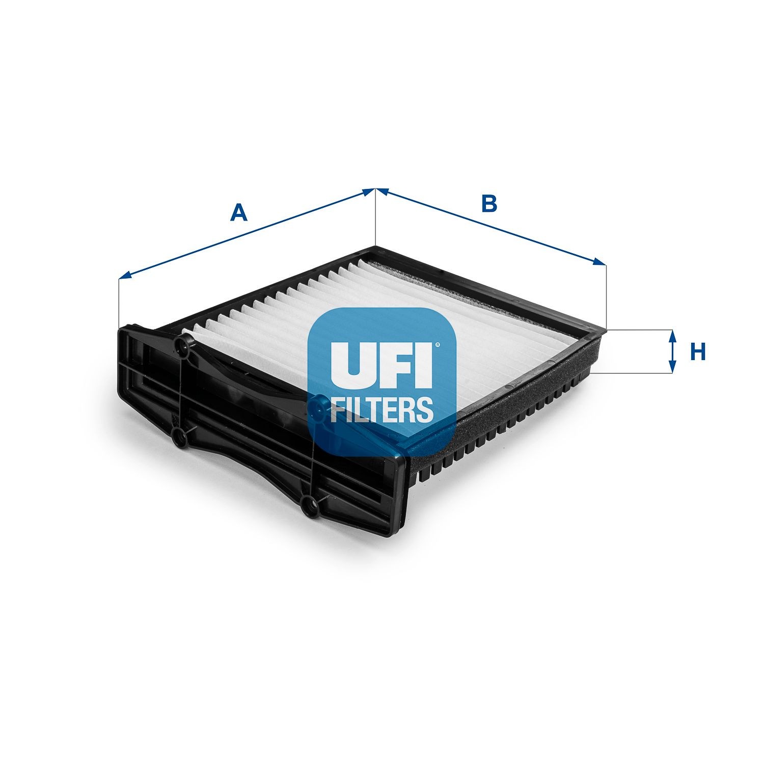 UFI 53.105.00 Pollen filter Particulate Filter, 243,5 mm x 219 mm x 32,5 mm