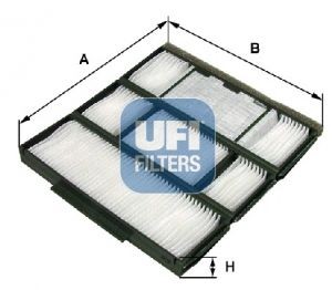 UFI 53.117.00 Pollen filter 88508-12020