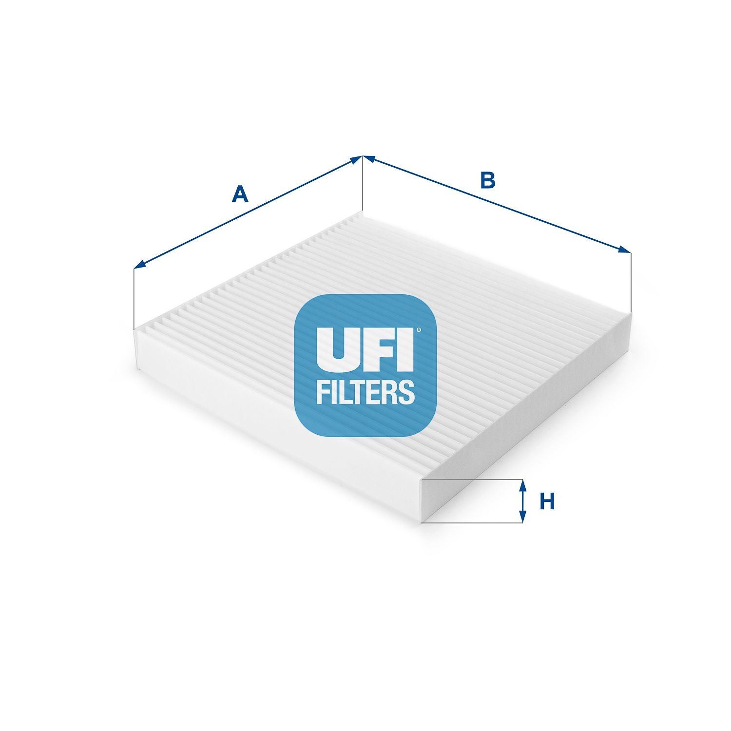 UFI 53.123.00 Pollen filter 80292-SDA-407