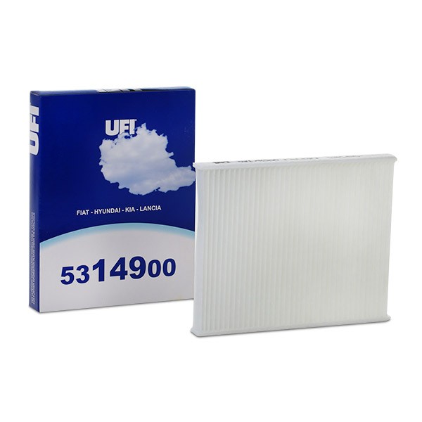 UFI Particulate Filter, 230 mm x 179 mm x 20 mm Width: 179mm, Height: 20mm, Length: 230mm Cabin filter 53.149.00 buy