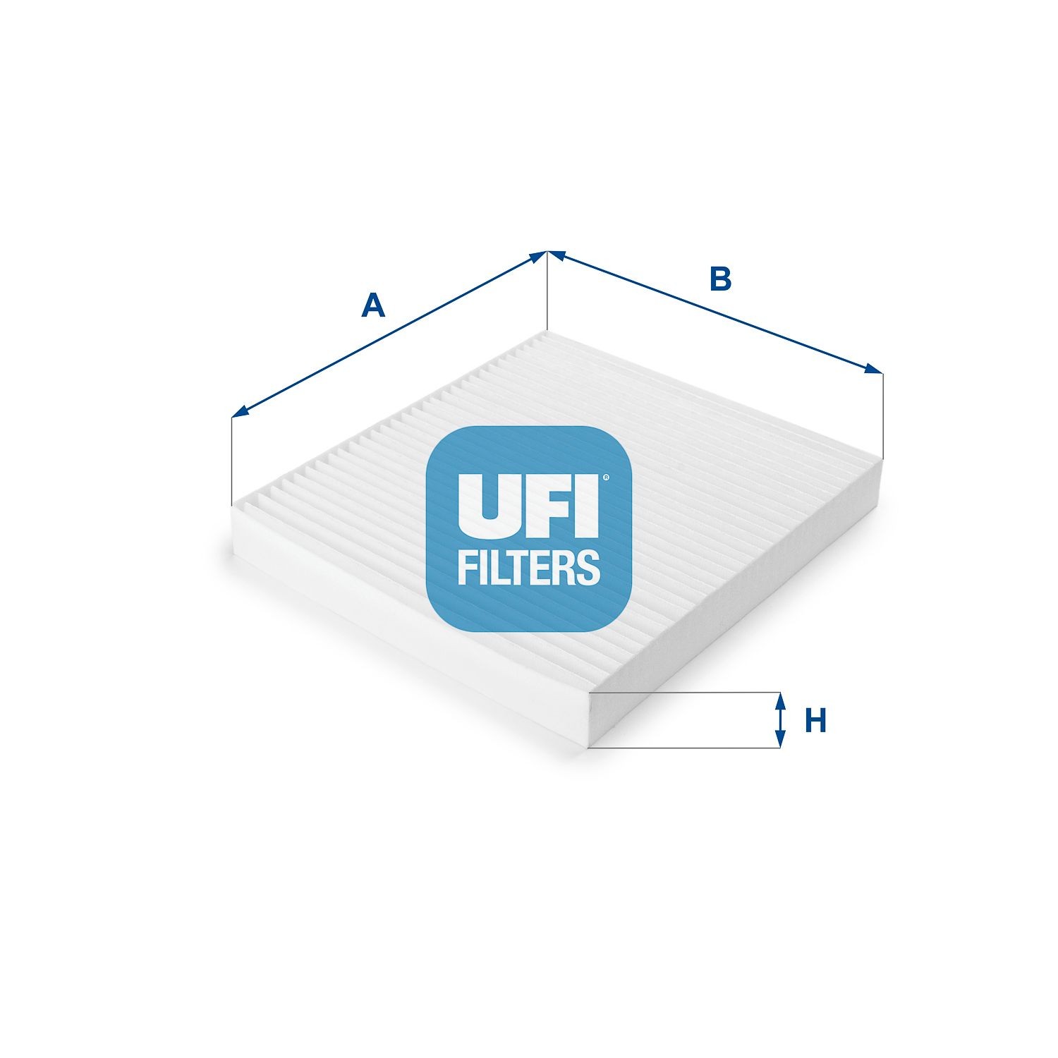 UFI Filtr pyłkowy Chrysler 53.150.00 w oryginalnej jakości