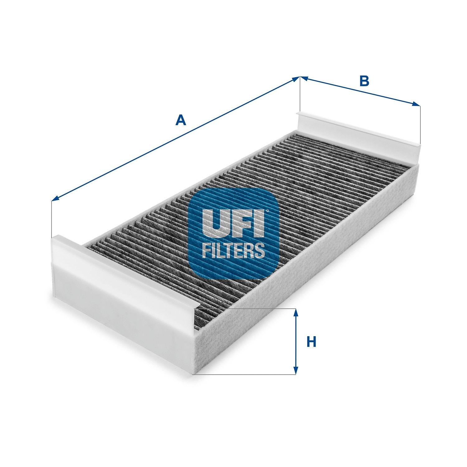 UFI Activated Carbon Filter, 462 mm x 179 mm x 70 mm Width: 179mm, Height: 70mm, Length: 462mm Cabin filter 54.177.00 buy