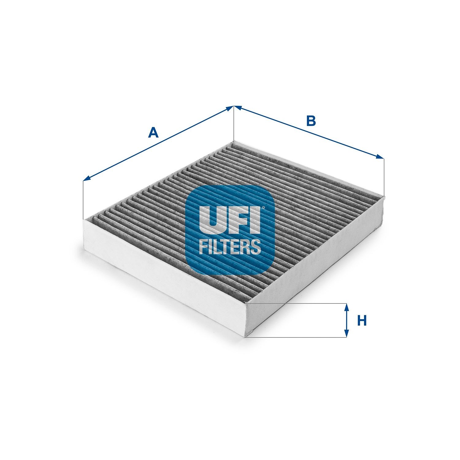 UFI Activated Carbon Filter, 240 mm x 204 mm x 35 mm Width: 204mm, Height: 35mm, Length: 240mm Cabin filter 54.178.00 buy