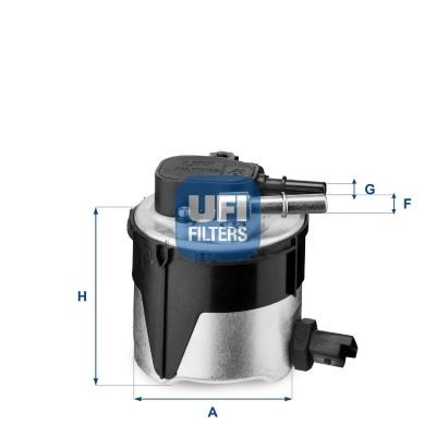 Filtro carburante 55.170.00 di UFI
