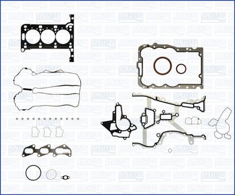 Opel CORSA Full Gasket Set, engine AJUSA 50281000 cheap