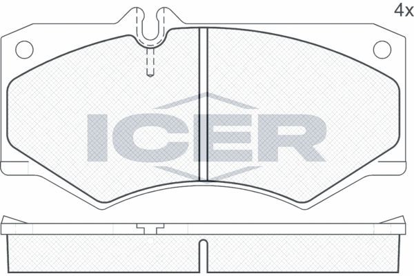 140405 ICER Bremsbeläge für BMC online bestellen