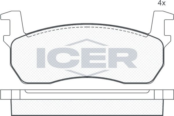 20957 ICER 180424 Licence Plate Light 20957